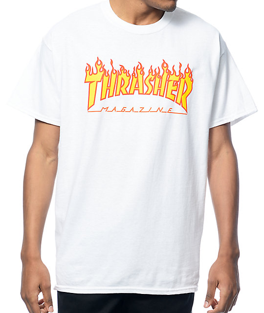 Camiseta THRASHER - Flame logo - BOIKOT